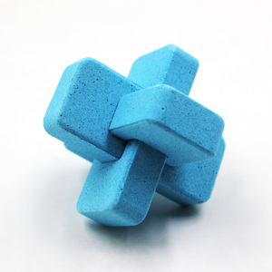 Gel de ducha orgánico de etiqueta privada OEM, novedad, Fizzies de baño con diseño de rompecabezas Kongming Lock, cero aditivos artificiales - Product Image 3