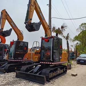 Excavatrice d'occasion Sany SY75C Pro 7 T Poids d'opération Modèle 2016 Excellent prix de performance de travail - Product Image 4