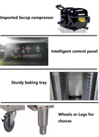 Bakkerij Commerciële Invriezen En Koelen Brood Maken Machine Brooddeeg Proof Met Stoom