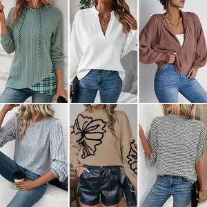 Ventes directes d'usine femmes coton blanc confortable décontracté été beaux t-shirts à manches courtes vêtements pour femmes liquidation