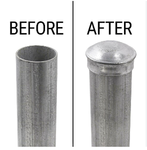 Tube rond soudé en acier galvanisé sur mesure, 6 m, tube en acier zingué pour poteaux de clôture et usage industriel - Product Image 4