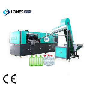 Máquina automática de soplado de botellas de PET/PP, Motor de bomba Airtac para moldeo por soplado elástico, contenedores de preformas para bebidas de agua/aceite - Product Image 1