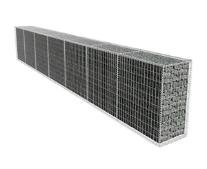 กรงตาข่ายสังกะสีแบบเกเบียนเชื่อมด้วยช่องสี่เหลี่ยมสำหรับสวนกรงที่นอนสำหรับติดผนัง - Product Image 5