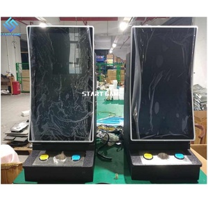 Новое поступление, коммерческий 27-дюймовый изогнутый сенсорный экран, настольная аркадная игровая машина, металлическая рамка, английский язык, 1 монета - Product Image 2