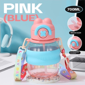 Gobelets en plastique personnalisés pour l'été, grande capacité, haute valeur esthétique, pour enfants et sportifs. - Product Image 4