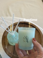 Ensemble de bougies parfumées en cire de soja et diffuseur à bâtonnets en gros |   Coffret cadeau de parfums d'ambiance, fabricant sur mesure, marque privée