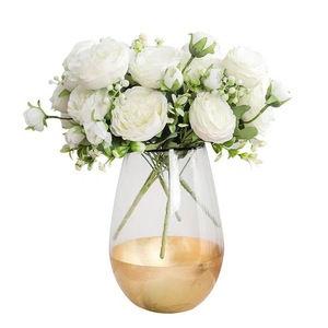 Simulated Peony Bouquet 35cm Elegant <b>Wedding</b> Bridal Decoration Outdoor Home <b>Prop</b> - Product Image 5