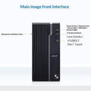 Bonnes réductions sur les nouveaux ordinateurs de <span class=keywords><strong>bureau</strong></span> <span class=keywords><strong>Acer</strong></span> N4270 pour le travail de <span class=keywords><strong>bureau</strong></span> et la conception graphique, équipés d'un processeur I3-13100, de RAM DDR4 et d'un SSD M.2 - Product Image 2