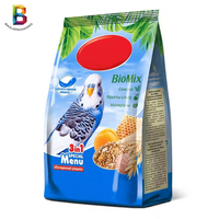 Design personnalisé Sac debout de haute qualité Emballage alimentaire pour oiseaux Pochette à fond plat Sacs pour animaux de compagnie Pigeon Perroquet