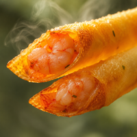 Fournisseur de fruits de mer surgelés en Chine : bâtonnets de crevettes, crevettes, langoustines |   Collation croustillante enrobée de panure et frite |   Produits alimentaires semi-finis Golden Finger