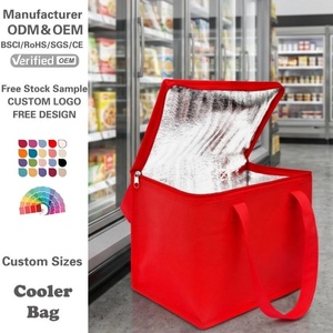 Boîte isotherme Zhongjin, sac de courses réutilisable robuste, sac isotherme personnalisé avec logo, sac isotherme écologique - Product Image 1