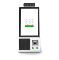 10,1 "Borne De Commande Binocular Camera Face Id Payment Kiosk/Fast Food All in One Payment Kiosk Self Order Restaurant Nfc