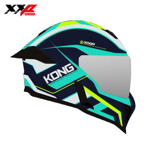 Casques de moto intégraux NEUFS avec grand spoiler, double visière, boucle à dégagement rapide, tailles S-XXL, XXP KONG HORIZON DOT ABS - Product Image 5