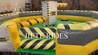 China Fabrica Juegos Inflable De Wipeout Inflables Eliminador Con Brincolines Inflables Para Venta