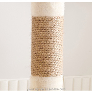 Multi-layer Luxury Cat Tree Climbing Frame Hammock Condo Kittens Interactive Sisal Scratching <b>Post</b> Plush Cat Tree - Product Image 5