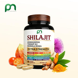 Cápsulas 3 en 1 de Shilajit del Himalaya con Ashwagandha y Musgo Marino, Apoyo Inmunológico y Gestión de Energía, 90 Cápsulas para Hombres/Mujeres Adultos - Product Image 1