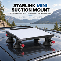 Support de fixation Starlink Mini à ventouse pour toit ouvrant de voiture, pour un maintien stable des satellites sur les VR, bateaux, tracteurs, remorques