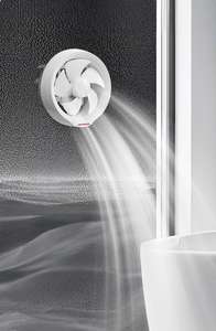 Ventilateur d'extraction silencieux circulaire de 6 à 8 pouces pour salle de bain et chambre à coucher - Product Image 4