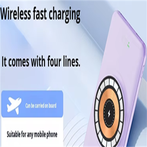 Batería <span class=keywords><strong>Externa</strong></span> 22 de Carga Rápida Inalámbrica Ultra Delgada Magnética para Teléfono, Banco de Energía de Estado Sólido de 20000 mAh - Product Image 3