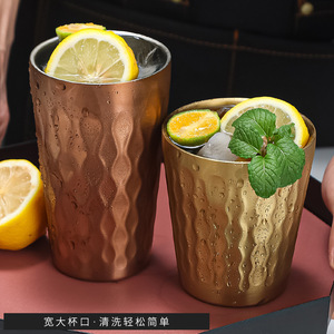 Stainless Steel Tumbler 304 Straight Cup Food Grade Anti Scalding Party <b>Beer</b> Mug - Product Image 5
