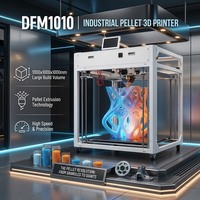 Printer 3D Ekstrusi Pelet Industri 1000x1000x1000mm yang Hemat Biaya dengan Akurasi Tinggi dan Produksi Cepat untuk Pencetakan Patung