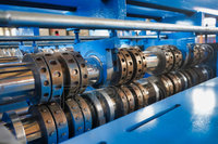 Machine de fabrication de dalles métalliques à grande vitesse personnalisée pour la construction de sols