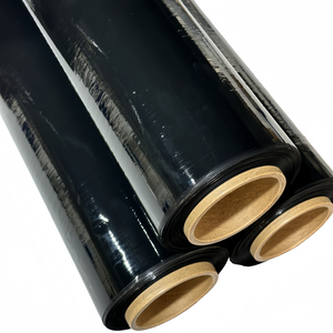 فيلم تغليف أسود مرن - حماية من الأشعة فوق البنفسجية، مضاد لأشعة الشمس، مضاد للشيخوخة، فيلم تغليف خاص للتخزين الخارجي طويل الأمد - Product Image 3