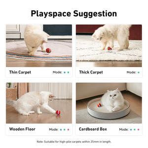 Shenzhen cinese pesante mercati Online Offline simpatici peluche Logo personalizzato gravità Smart Rolling Ball moderno Silicone elettrico - Product Image 4