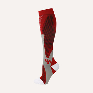 도매 야외 사이클링 운동용 나일론 압박 스타킹 남성용 러닝 스포츠 압박 양말 - Product Image 2