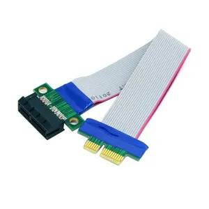 PCI Express X1 PCI-E Riser卡扩展器PCIE扩展电缆带状柔性重定位PCIE电缆R20