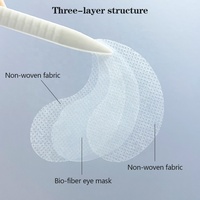 Private Label Bio Cellulose Kokosferment Oogpatches 60 stuks Anti-rimpel Hydraterend Verstevigend Donkere Kringen Zwellingen Vegan Op Maat