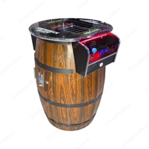 Macchina da Gioco Arcade a Tavolino Cocktail a Botti Classica da 19 Pollici <span class=keywords><strong>con</strong></span> 60 Giochi all'Ingrosso a Gettoni Macchina Arcade Classica Retrò - Product Image 4