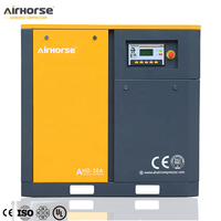 Compresseur d'air industriel à vis 30 CV 22 kW le plus vendu, fabriqué en Chine, avec moteur refroidi par air, réservoir de 2000 L, certifié CE