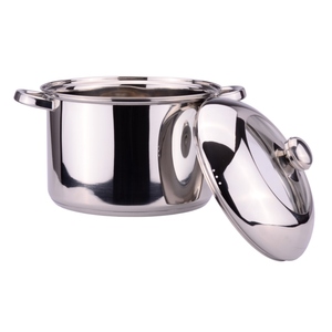 Juego de 10 Ollas para Sopa de Acero Inoxidable con Tapa - Product Image 3