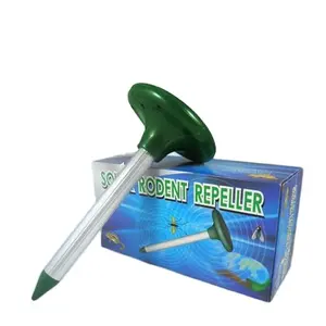 Aosion Outdoor Solar-Powered Animal Repeller Snake And Vole Gopher Mole Deterrent Sound Waves Eco-Friendly For Farm Use