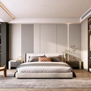Bảng điều khiển tường tấm PVC nội thất 3D thiết kế rãnh gỗ đá đen Pet siding WPC Mô Hình Vinyl slatwall nhà hàng trang trí UV - Product Image 5