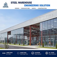 Edificio Modular de Acero para Desarrollo de Parques Industriales, Instalación de Almacenes Comerciales, Diseño de Expansión Flexible