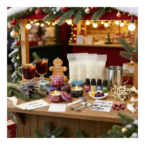 Set de Regalo de Velas en Lata Tamaño Viaje, Mezcla Premium de Aromaterapia, Colección Portátil de Boutique para Exhibición Festiva - Product Image 4