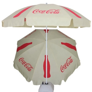 Sombrilla de playa con diseño personalizado, parasol para exteriores, protección UV, estampado completo, gran oferta - Product Image 3