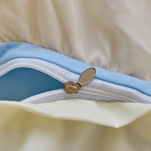 OEM Ruffled Duvet Cover Sets Washed Brushed Microfiber Lotus <strong>Leaf</strong> Lace <strong>Bedding</strong> Sets Embroidery Ruffled Bed Sheet Bed Skirt - Product Image 5