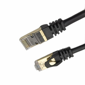 Cable de conexión redondo categoría 8, cable de red Cat8, cable gigabit de alta velocidad para uso doméstico y exterior, de cobre sin oxígeno, blindado, categoría 8, twi - Product Image 5