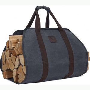 Échantillon Gratuit Sacs de Transport en Toile Cirée pour Bois de Cheminée, Vente en Gros à Prix d'Usine pour Porte-Bûches en Cuir - Product Image 1