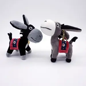 Mainan Mewah Baru Gantungan Kunci Mainan Lembut Keledai