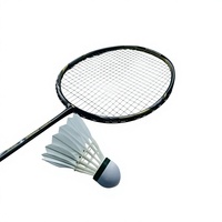 Raquette de badminton For Muscle Power 21, manche en fibre de carbone graphite, grip en PU, 270g, rigidité moyenne, type offensif, modèle BT-3580 S3