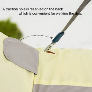 Jas hujan anjing besar anjing, besar tahan air sederhana <span class=keywords><strong>Golden</strong></span> <span class=keywords><strong>Retriever</strong></span> Labrador luar ruangan perjalanan pakaian anjing peliharaan - Product Image 5