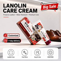 Crema de belleza para cuero Hei Niu de alto brillo con aceite de oveja, 70g, Black Bull, fácil de limpiar, duradera, para iluminar la superficie.