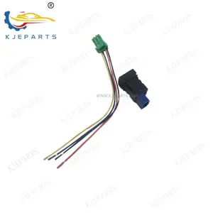 IP65 Waterproof Power self-locking Button Switch Push Button Start Switch Car Engine 5 PIN Wire Harness