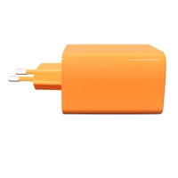 Chargeur rapide 65W avec câble rétractable, prise EU, USB-C PD QC3.0 SCP OTP ignifuge pour montre connectée, téléphone portable, ordinateur portable
