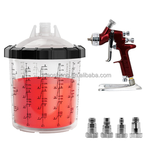 Bicchieri Usa e Getta per Pistole a Spruzzo con Coperchio, Ideali per Pittori Professionisti e Applicazioni di Rivestimento Industriale - Product Image 3