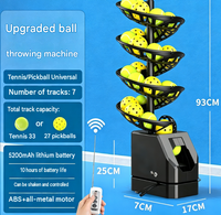 Trykid - Réseau de rebond portable en acier pour entraînement de tennis - Lanceur de balles automatique - Équipement d'entraînement pour la pratique en solo